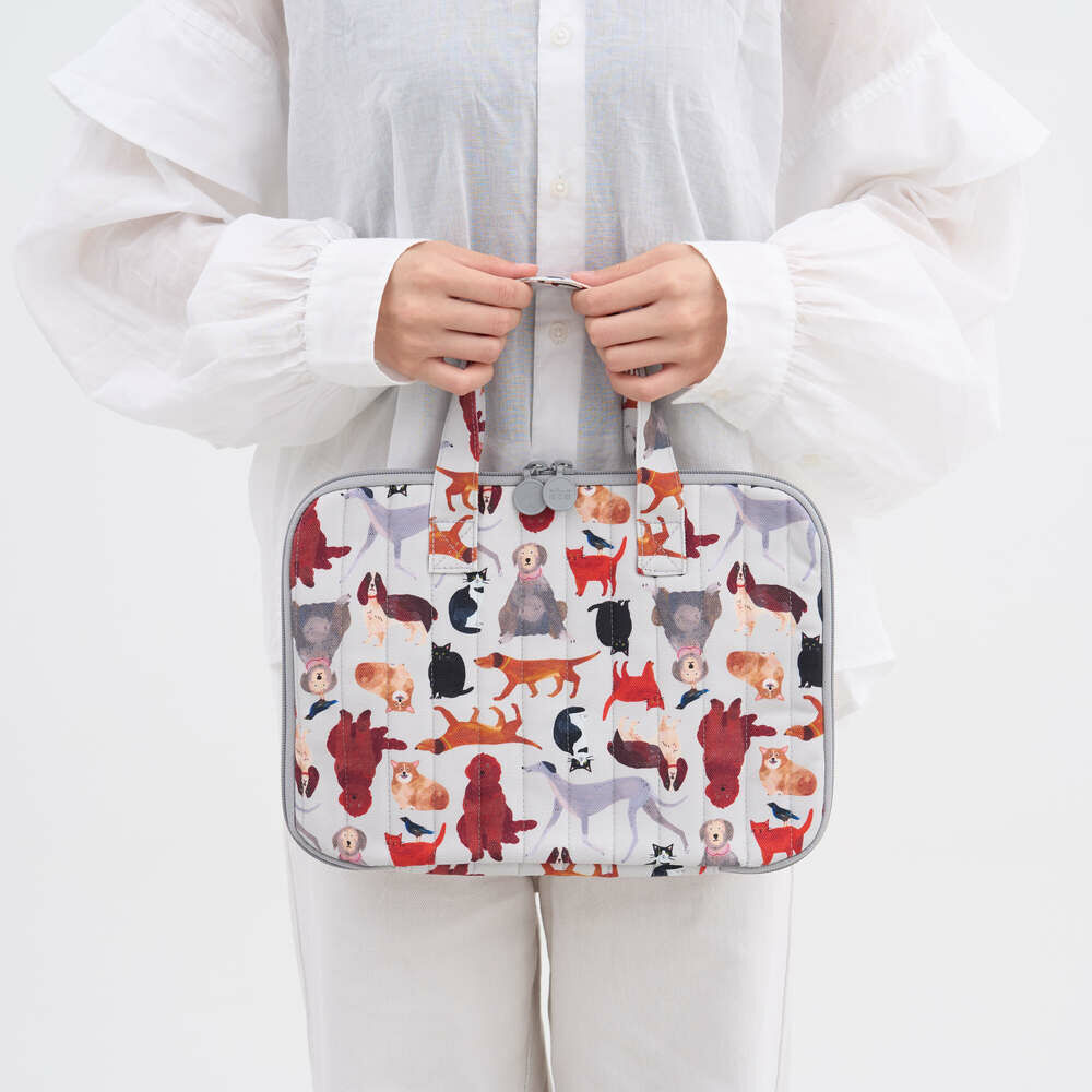 11" iPad Sleeve(Portable)/Artists Collaboration Collection/inBlooom x Soupy Tang/Pets Party