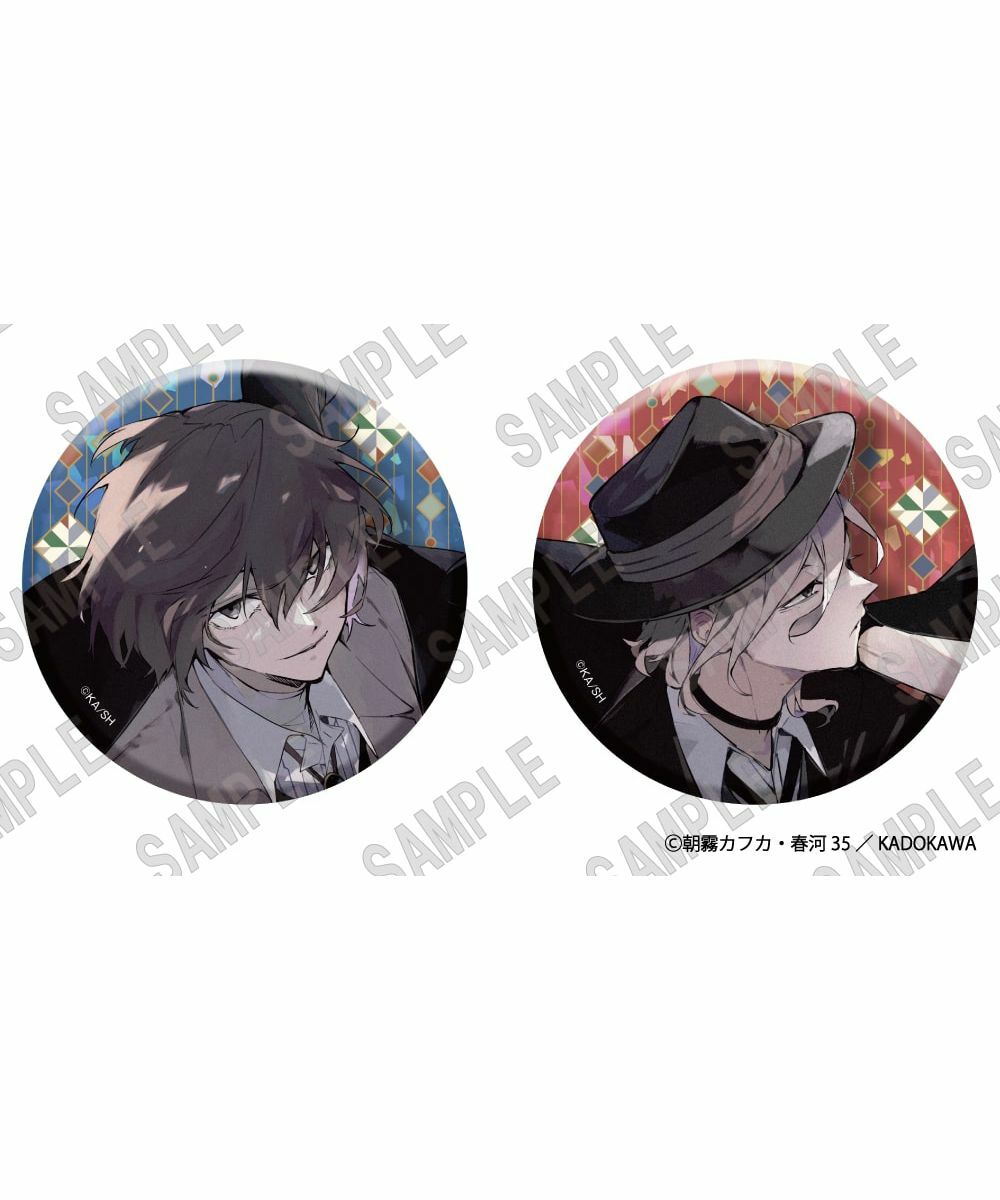 預購-「文豪Stray dogs」 雷射徽章套組 (C104)【日本進口精品】