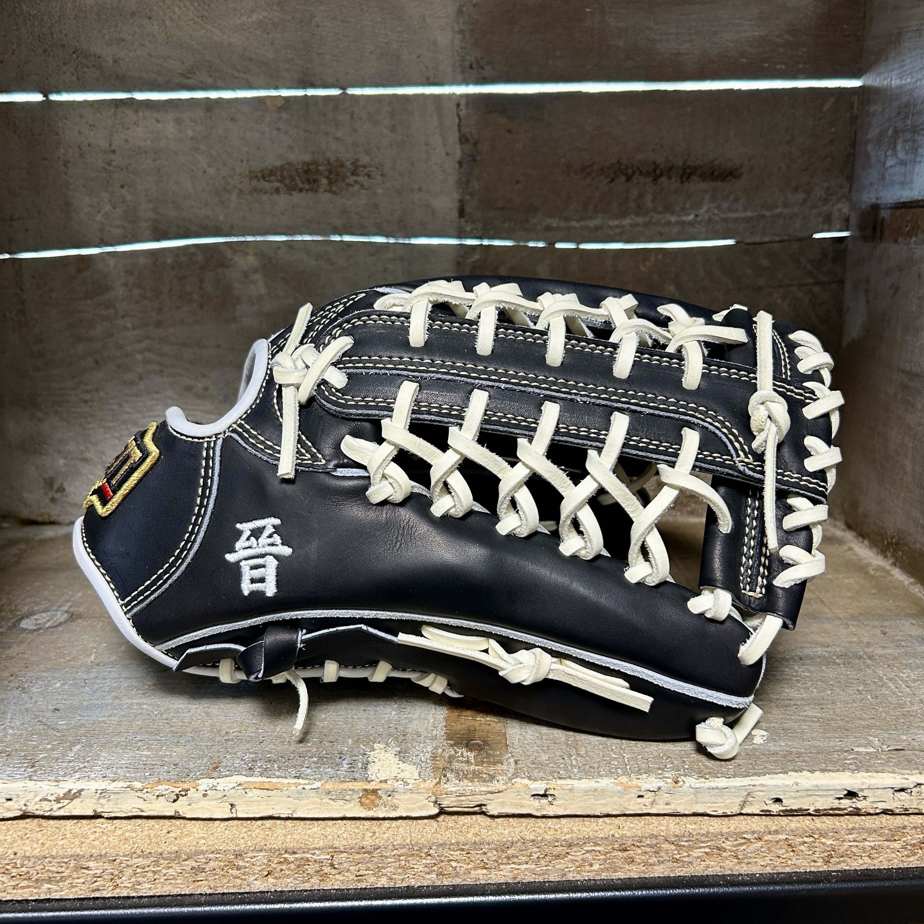 最終値下げ　良型ノーブランド硬式用Special Order 楽天市場】ハイゴールド 軟式グローブ 己極 OKG-2104 ブラック