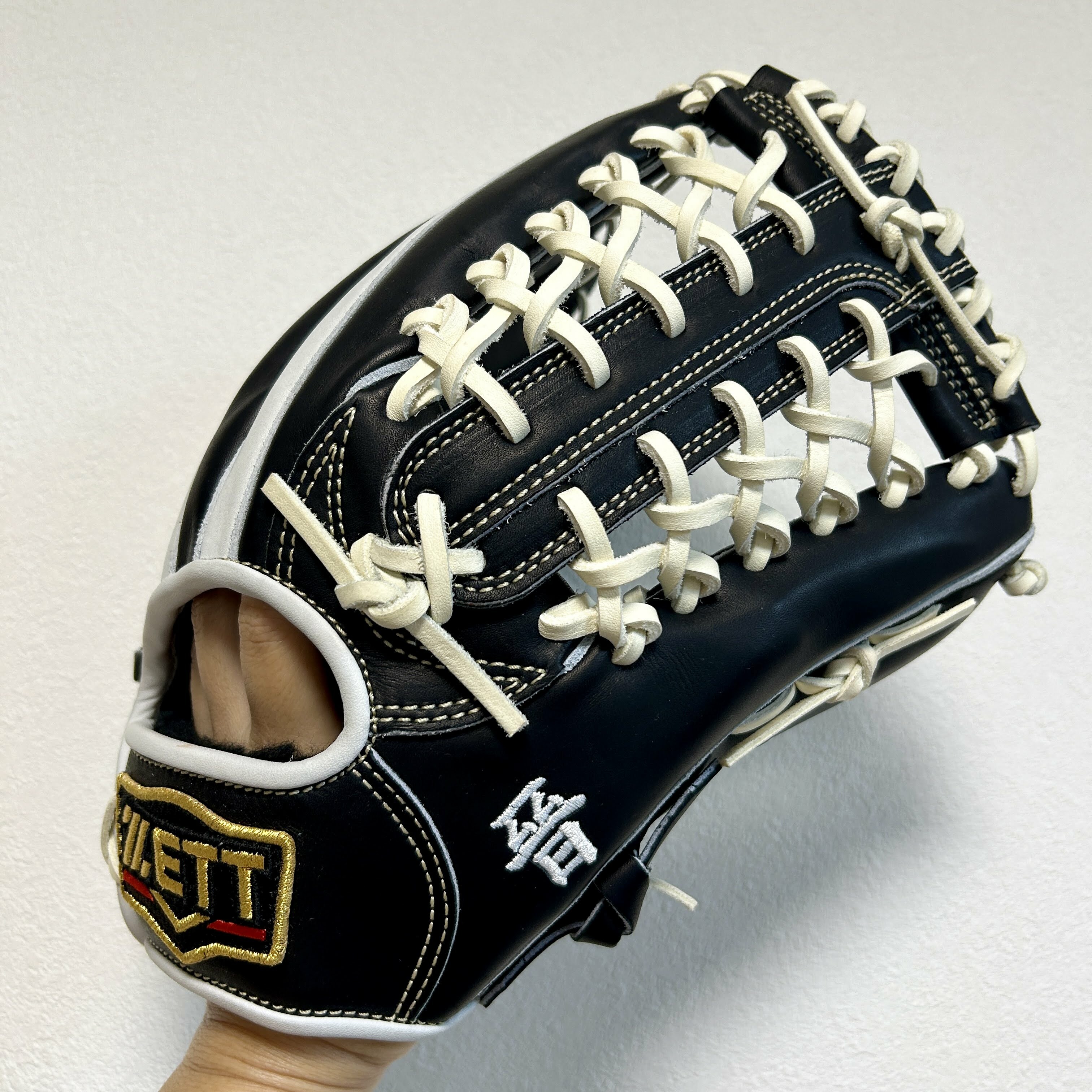 最終値下げ　良型ノーブランド硬式用Special Order 楽天市場】ハイゴールド 軟式グローブ 己極 OKG-2104 ブラック