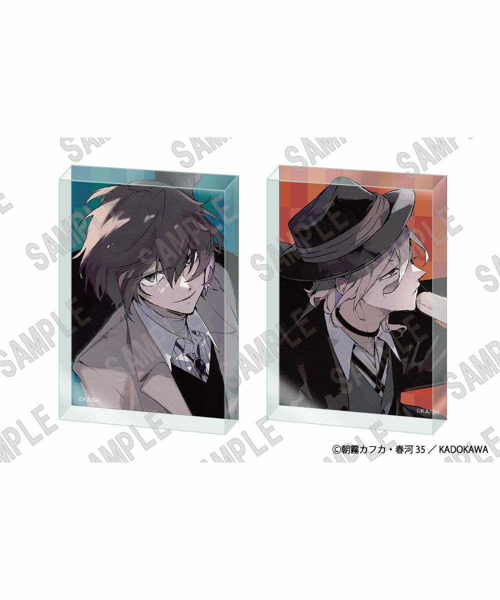 預購-「文豪Stray dogs」壓克力飾牌套組(C104)【日本進口精品】
