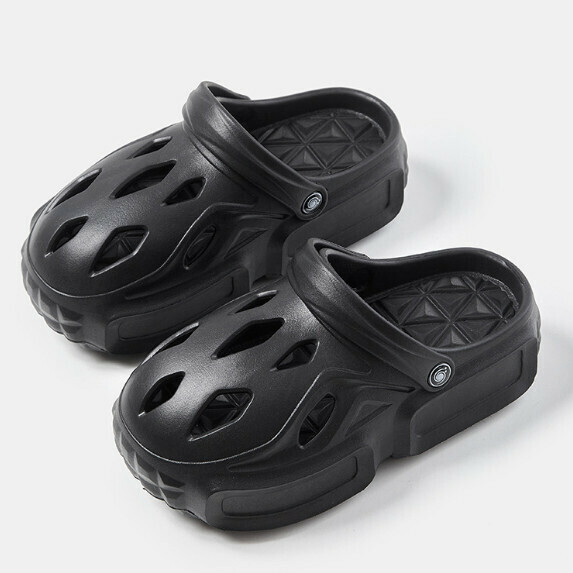New Songcake Cave Sandals for Women (Black [36_41 Size] (contact customer service after placing the order to confirm the delivery size)