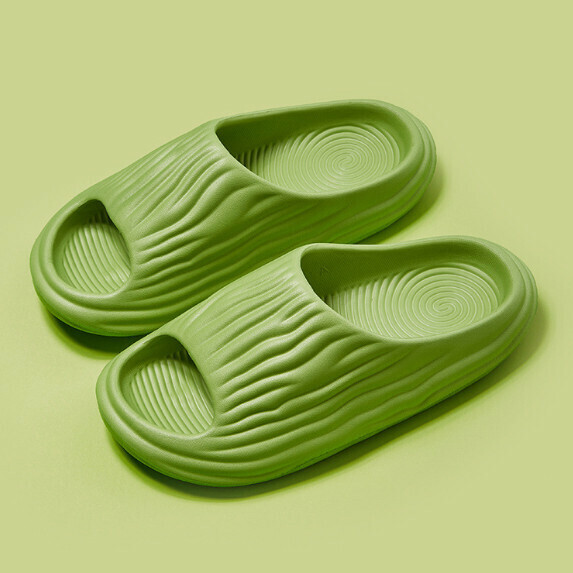 New style soft-soled thick-soled sandals for women (green [size 36_45] (contact customer service after placing the order to confirm the delivery size)