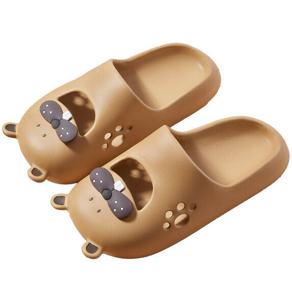 New woodchuck half-drag burrow sandals for women (brown [size 36_41] (contact customer service after placing the order to confirm the delivery size)