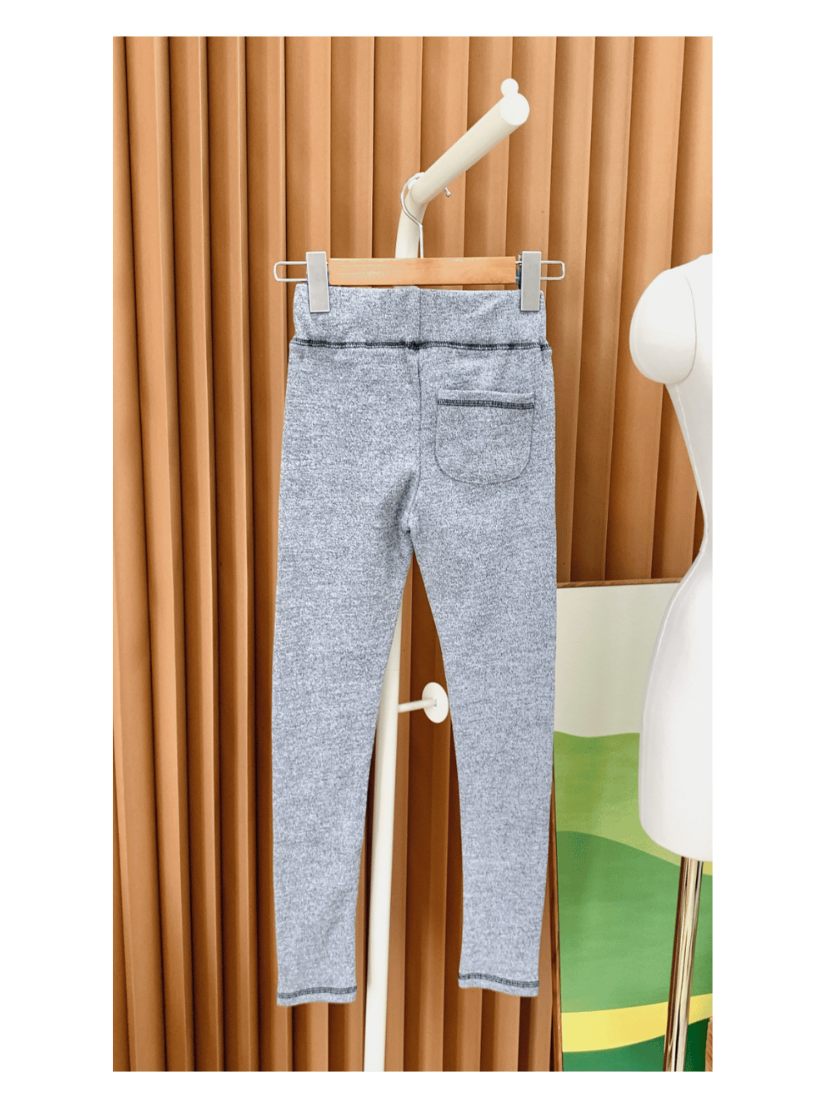 [現貨]貼布直紋內搭褲 [ 2色/ Free ]