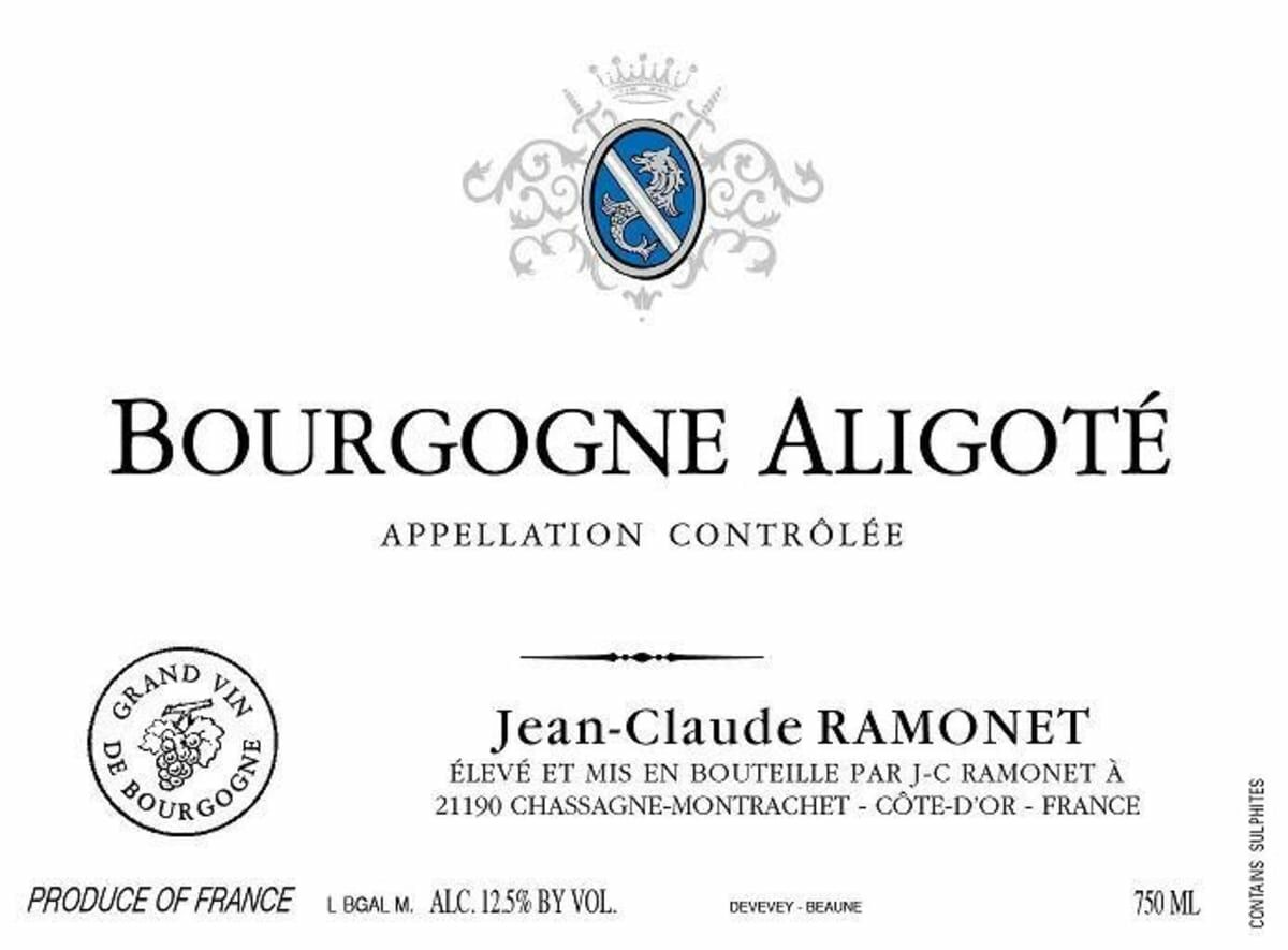Ramonet Bourgogne Aligote 2020