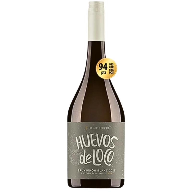 Huevos de Loco Premium Sauvignon Blanc D.O. Cachapoal Valley (2023) Chile 750mL