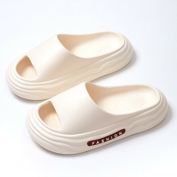 New thick-soled home sandals for women (white [size 36_45] (contact customer service after placing the order to confirm the delivery size)