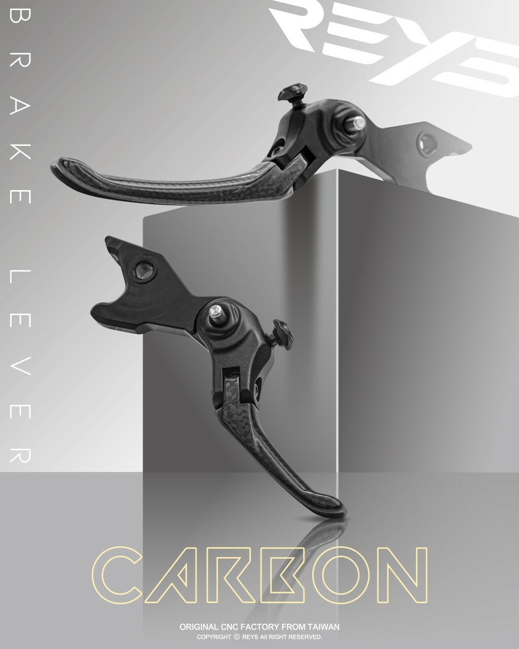 【REYS】𝗖𝗔𝗥𝗕𝗢𝗡 正碳纖維 拉桿