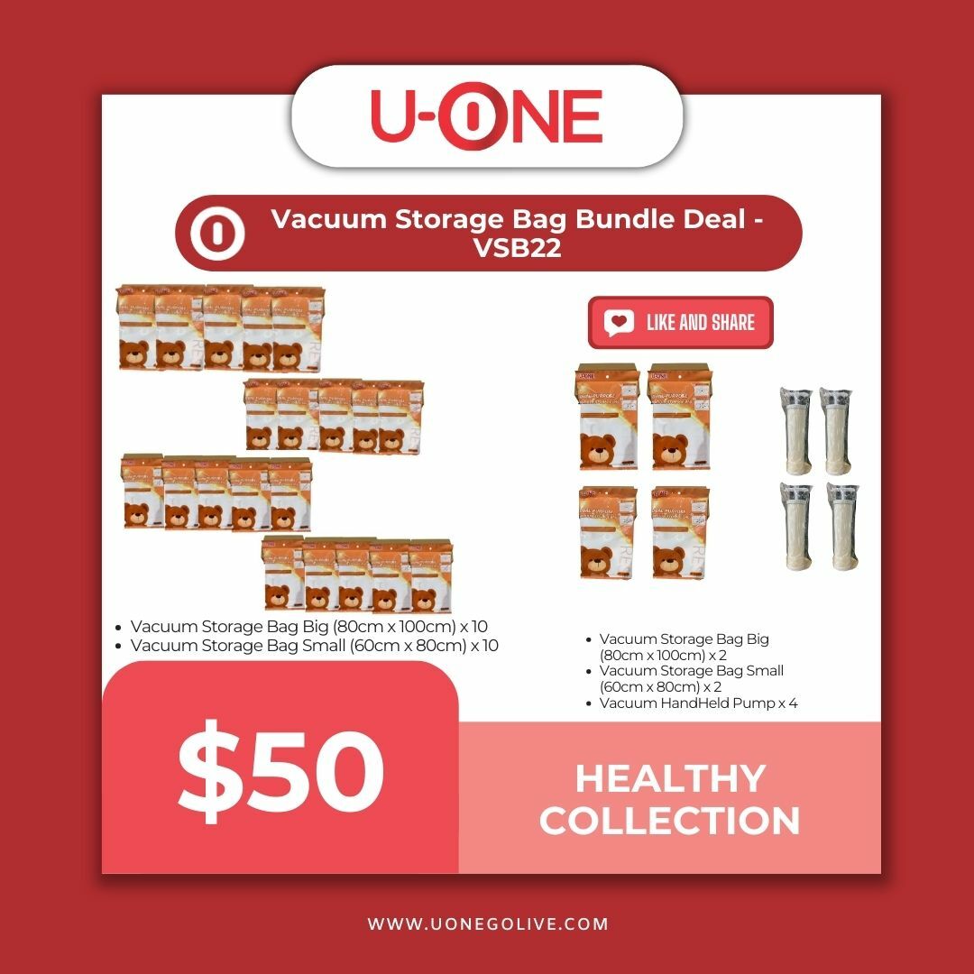 Vacuum Storage Bag Bundle Deal - VSB22