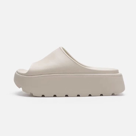 New 55MM coconut slippers for women (white [size 36_41] (contact customer service after placing the order to confirm the delivery size)