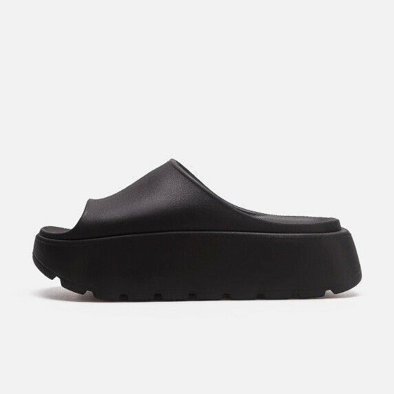 New 55MM coconut slippers for women (black [36_41 size] (contact customer service after placing the order to confirm the delivery size)