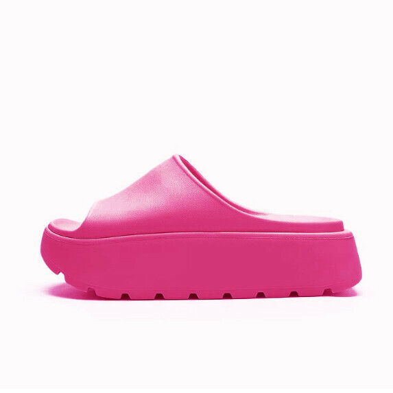 New 55MM coconut slippers for women (rose red [size 36_41] (contact customer service after placing the order to confirm the delivery size)