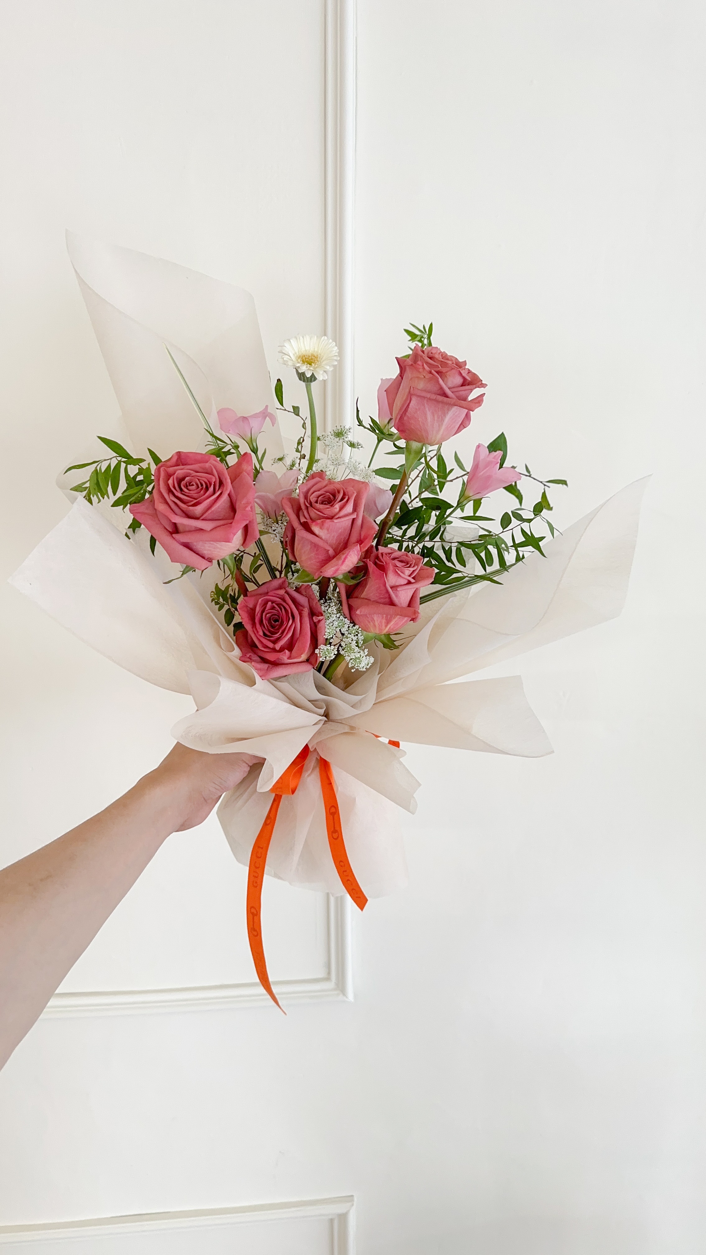 愛在西雅圖 復古感西雅圖玫瑰花束（此束有多尺寸可選）