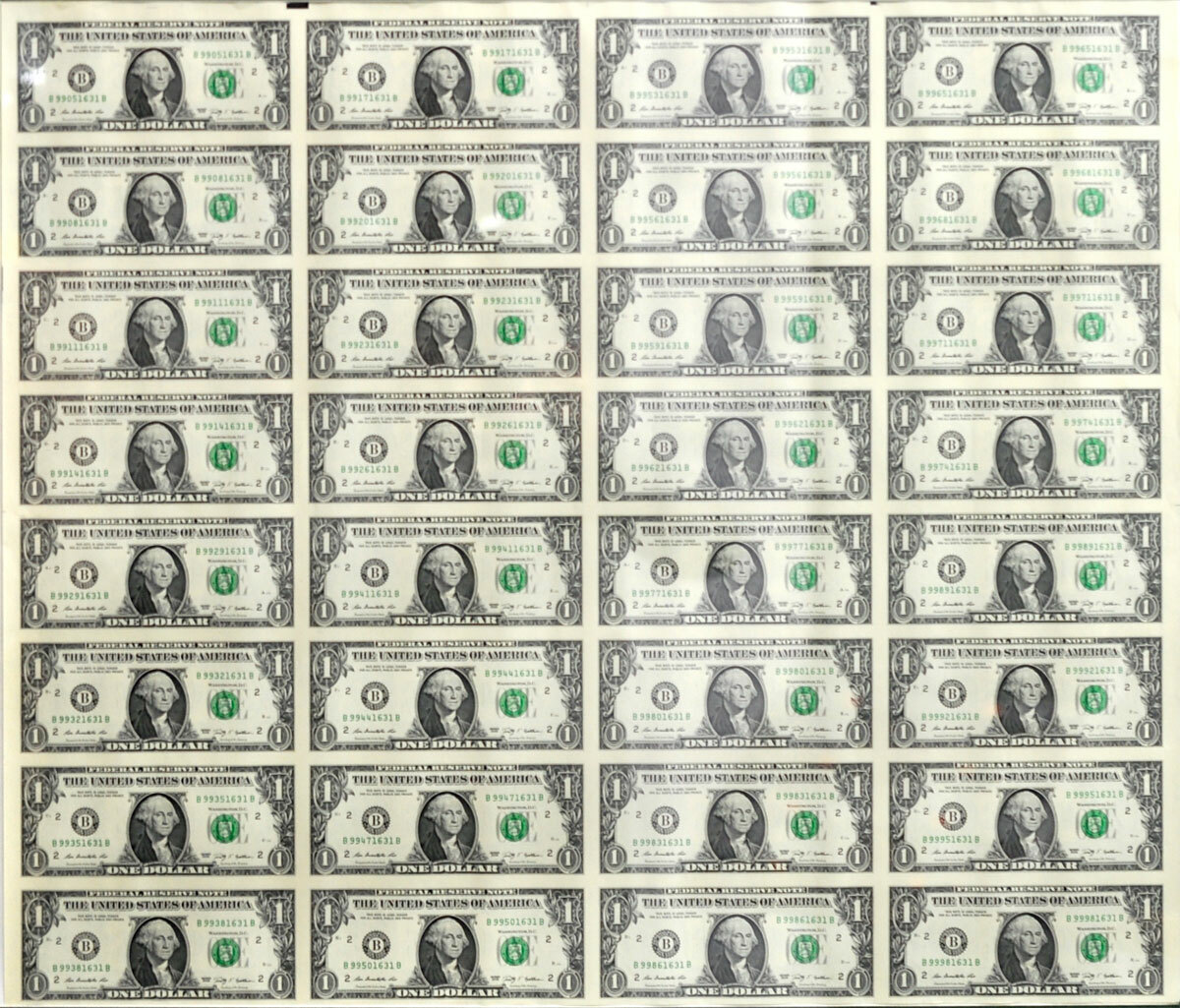 1美元32連體鈔