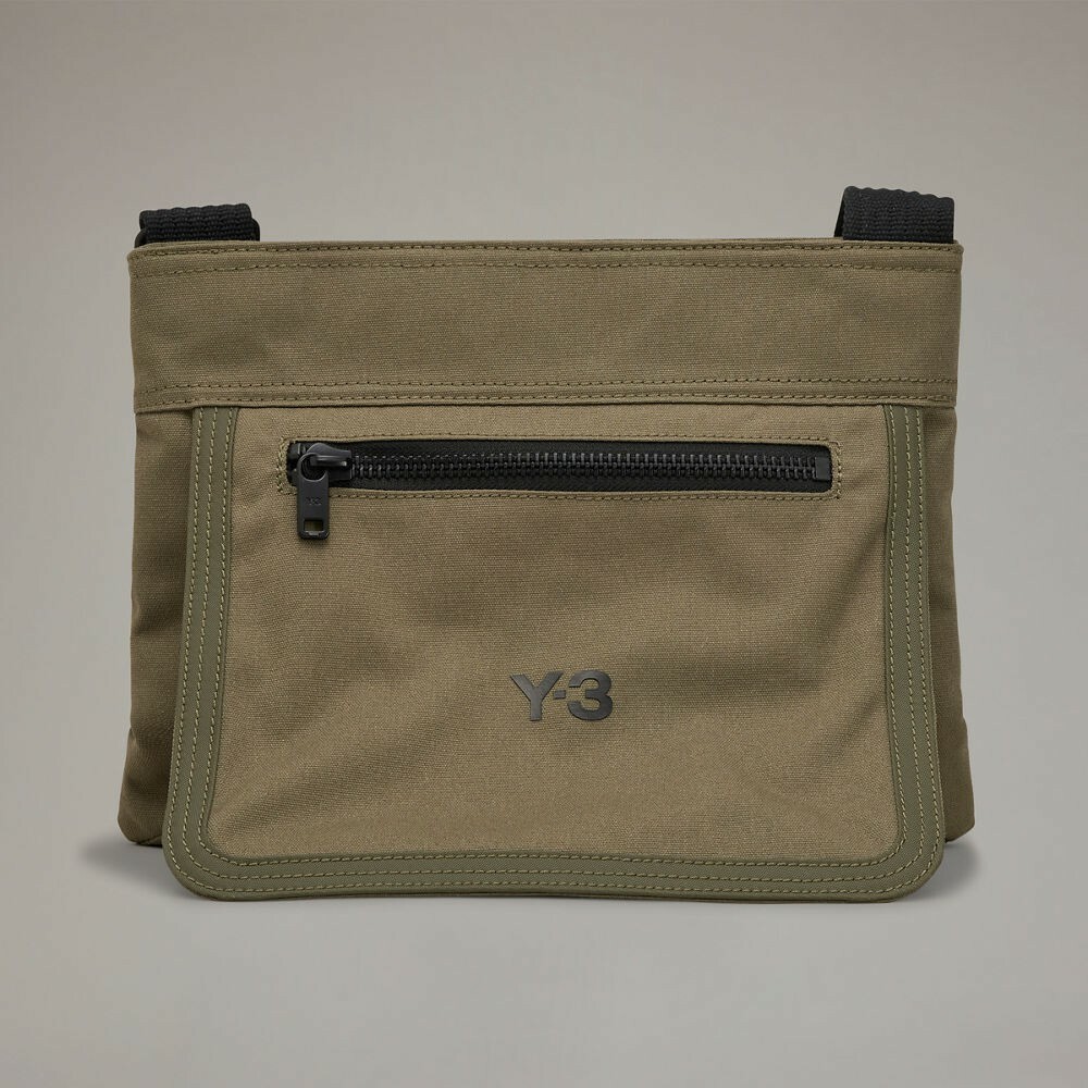 【 Y-3 CL SACOCHE 隨身包 - 橄欖綠 】