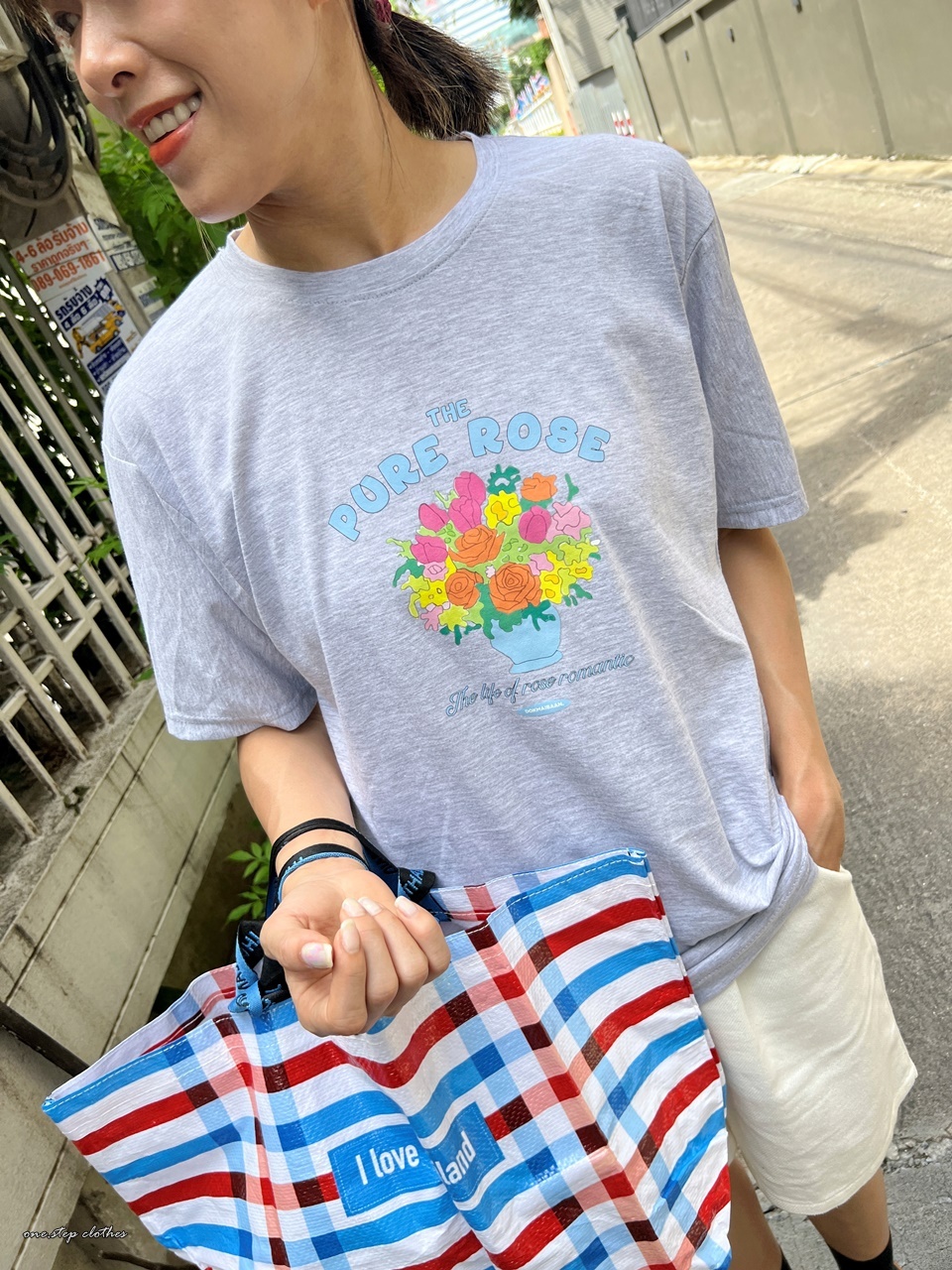 泰國色彩繽紛花束T