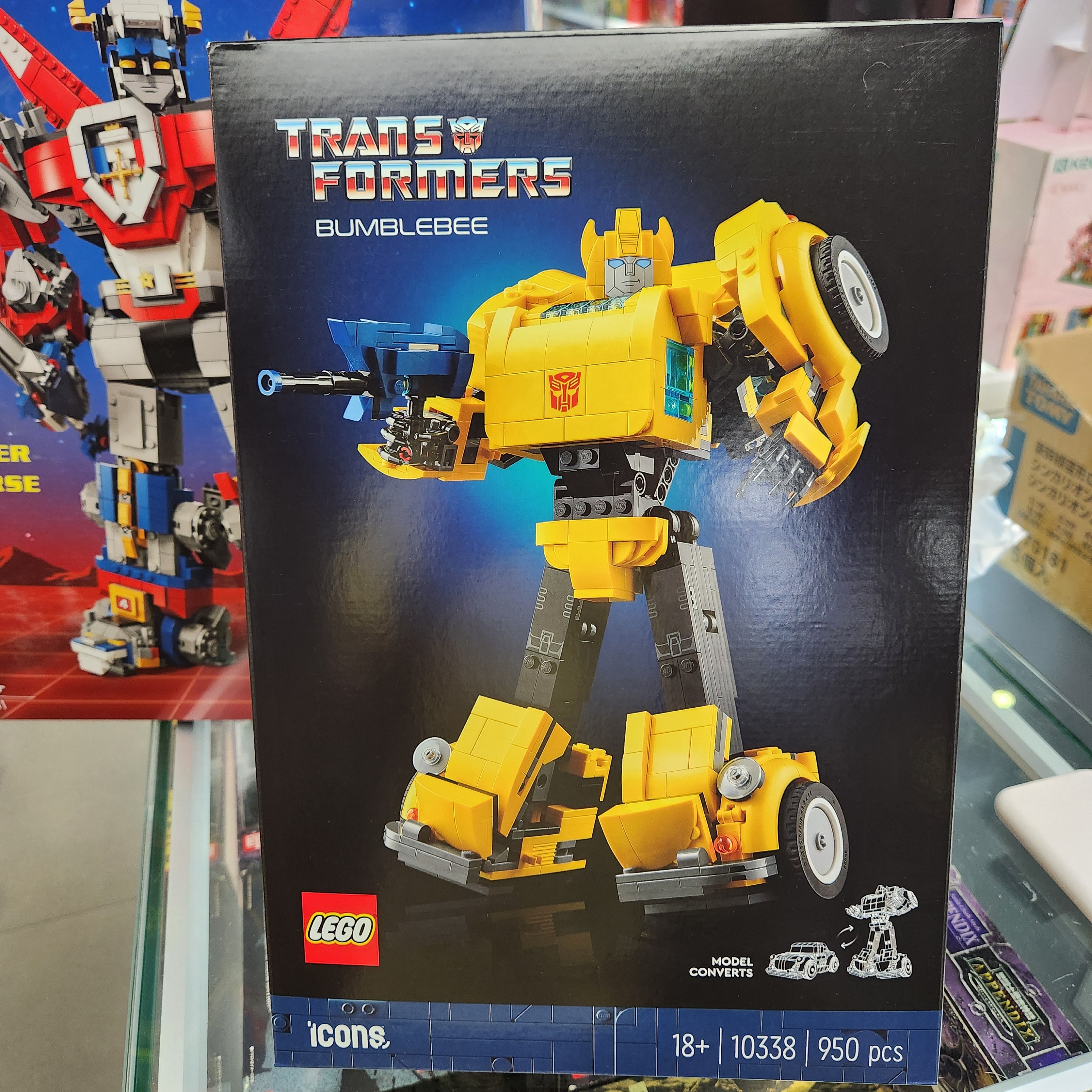 LEGO 變型金剛 10338 Bumblebee 大黃蜂 (Icons)