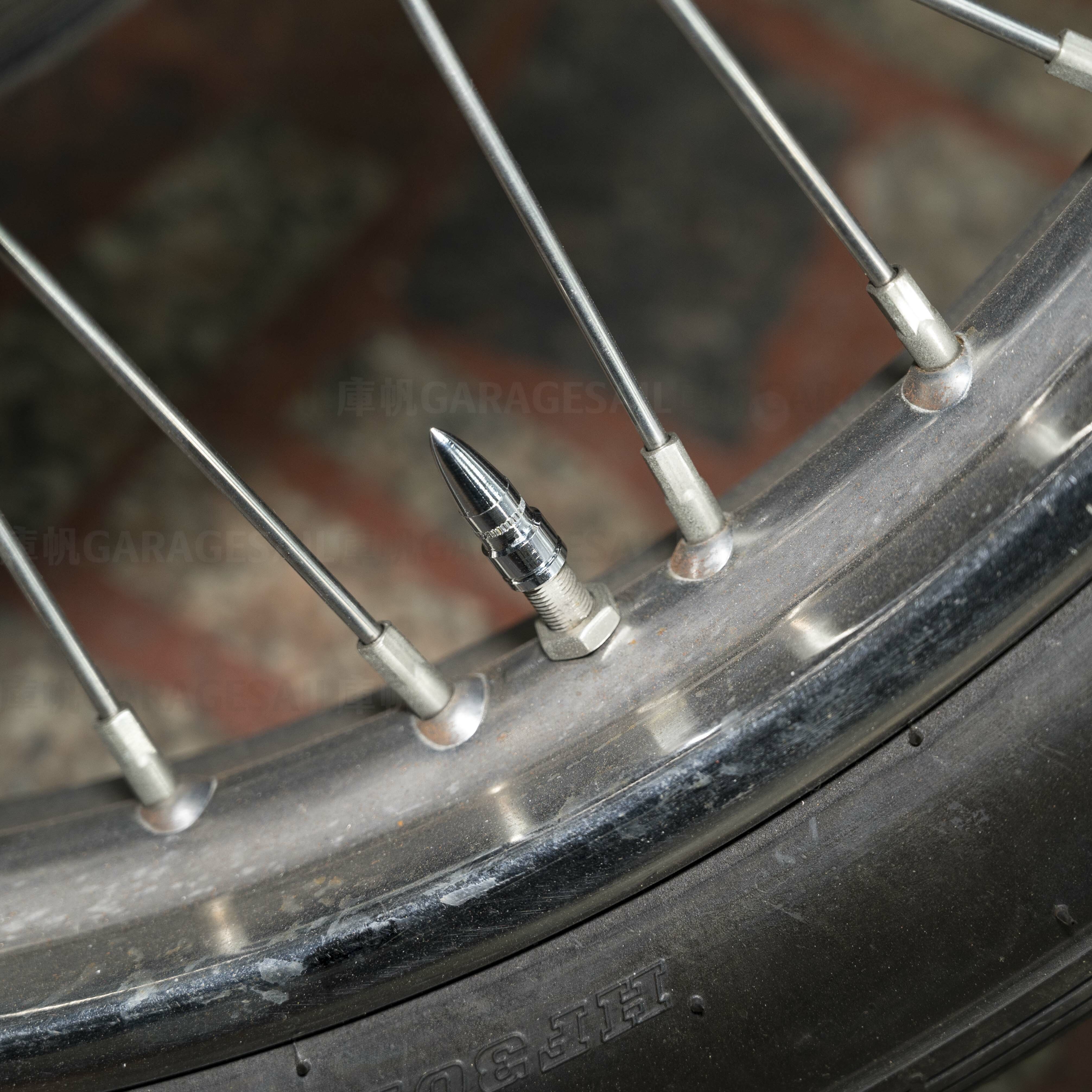 氣嘴蓋 尖子彈 銀