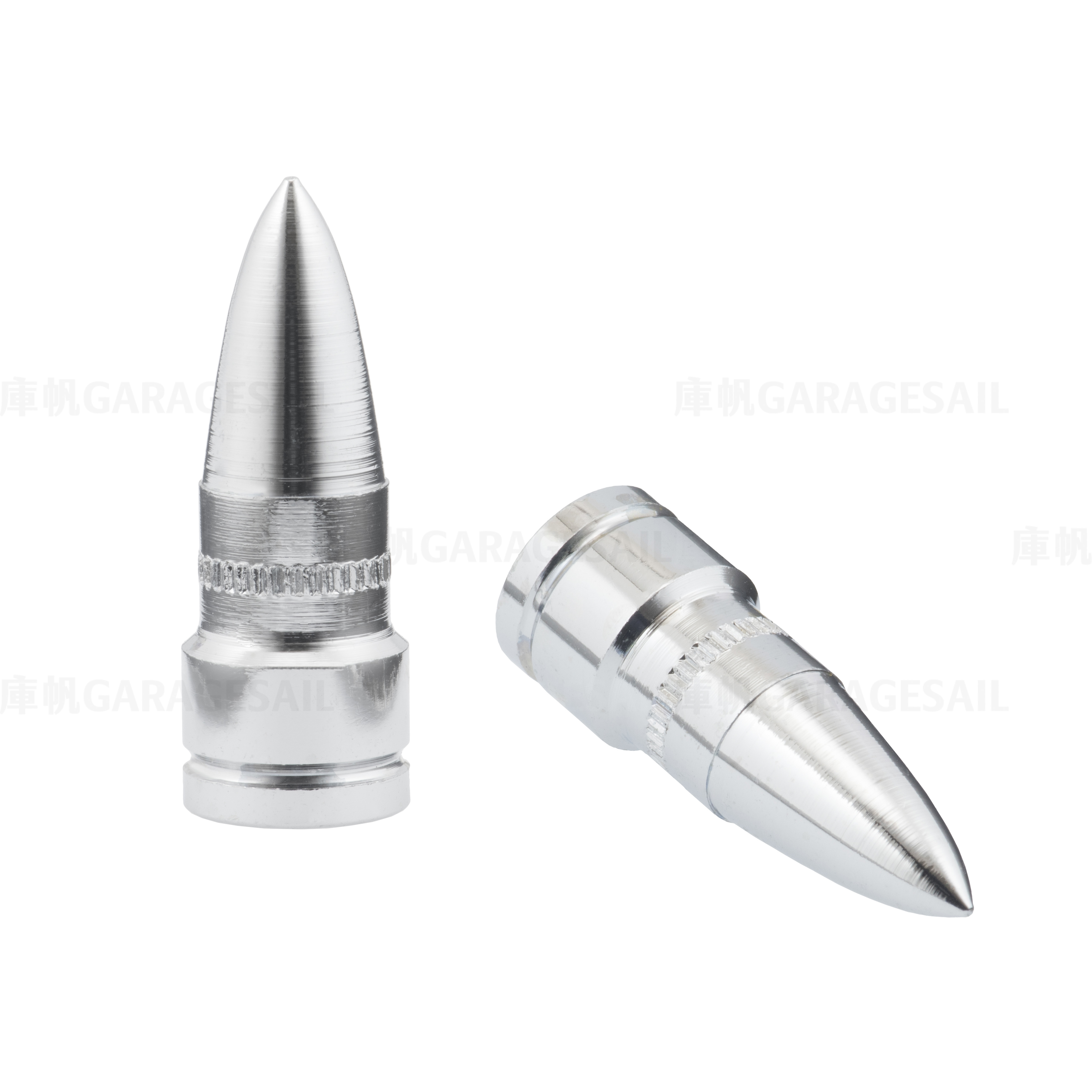 氣嘴蓋 尖子彈 銀