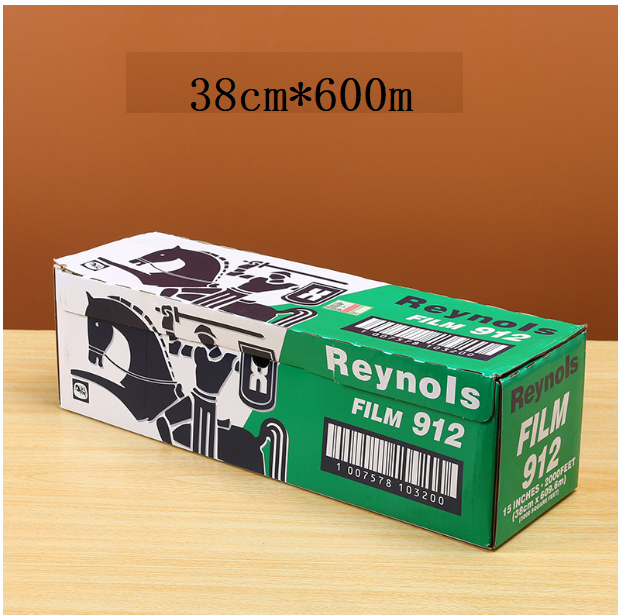 Plastic wrap (with knife)【912 English 38*600m】
