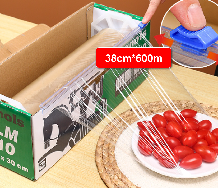 Plastic wrap (with knife)【912 English 38*600m】