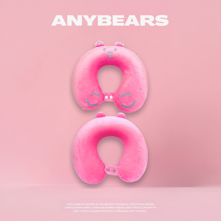 ANYBEARS® U型旅行頸枕 Shaped Neck Pillow