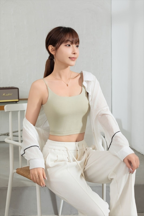 超薄蘭精莫代爾吊帶背心(五色)