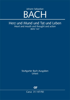 【Partitur / Full Score】《J. S. Bach: Herz und Mund und Tat und Leben, BWV 147》