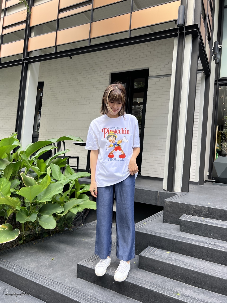 泰國可愛皮諾丘T (白)