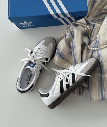Adidas Samba OG White 復古 經典 白 焦糖底 男女款 板鞋 德訓鞋