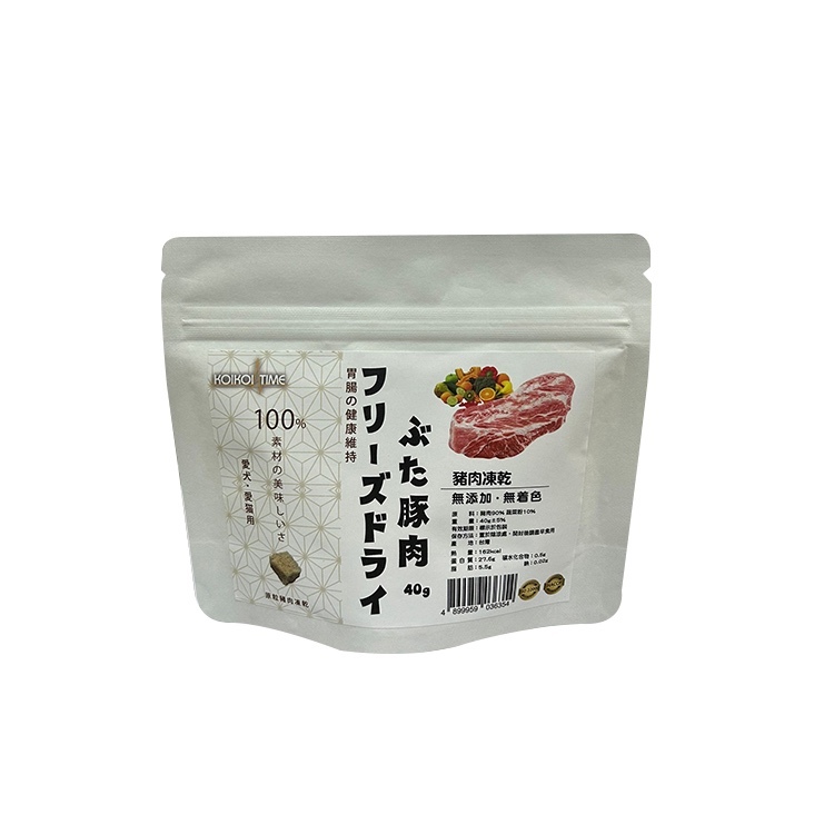 KOIKOI TIME 犬貓可 豬肉凍乾 補健功能小食 40g