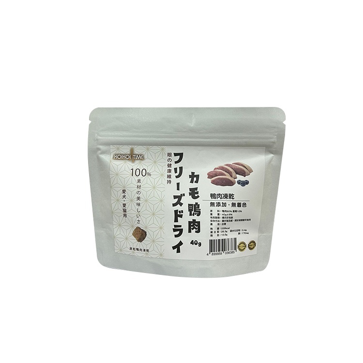 KOIKOI TIME 犬貓可 鴨肉凍乾 補健功能小食 40g