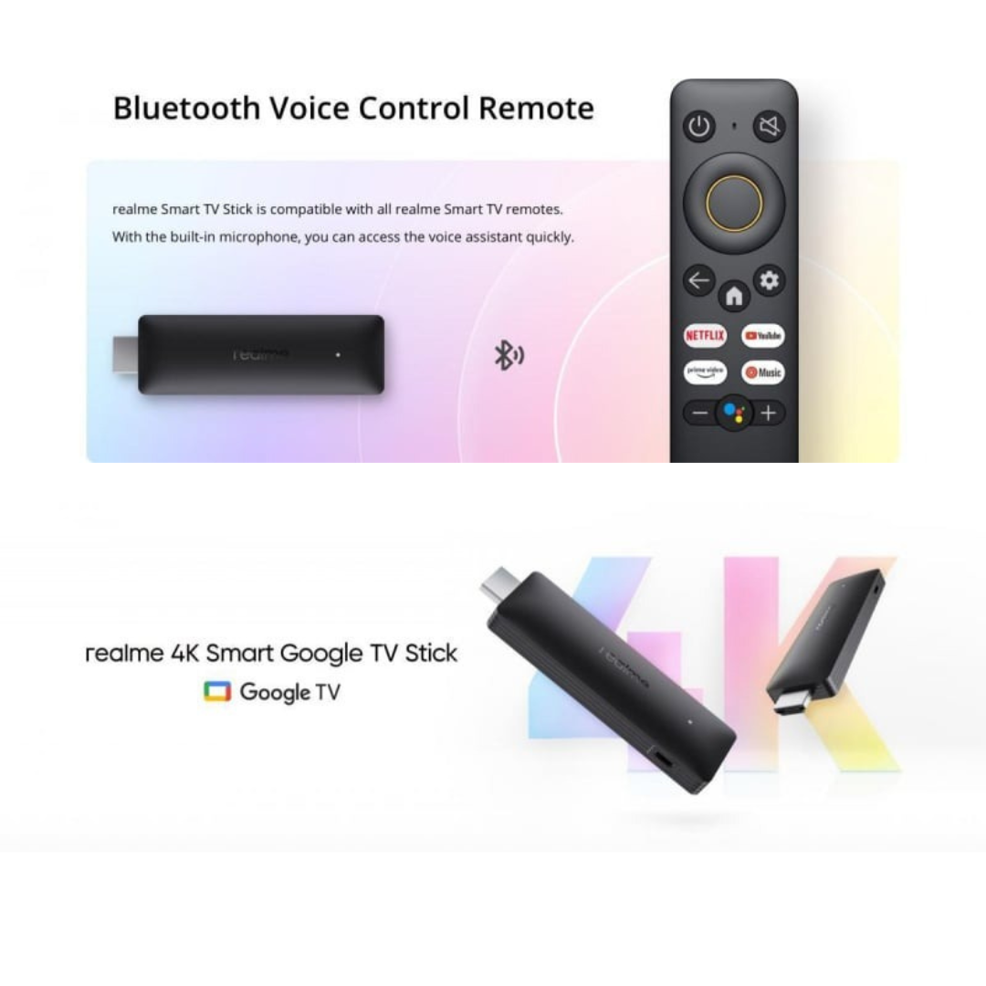 Realme 4K Smart Google TV Stick