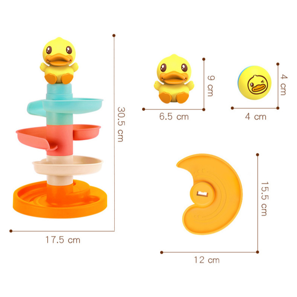 B.Duck小黃鴨_滾球轉轉樂A4