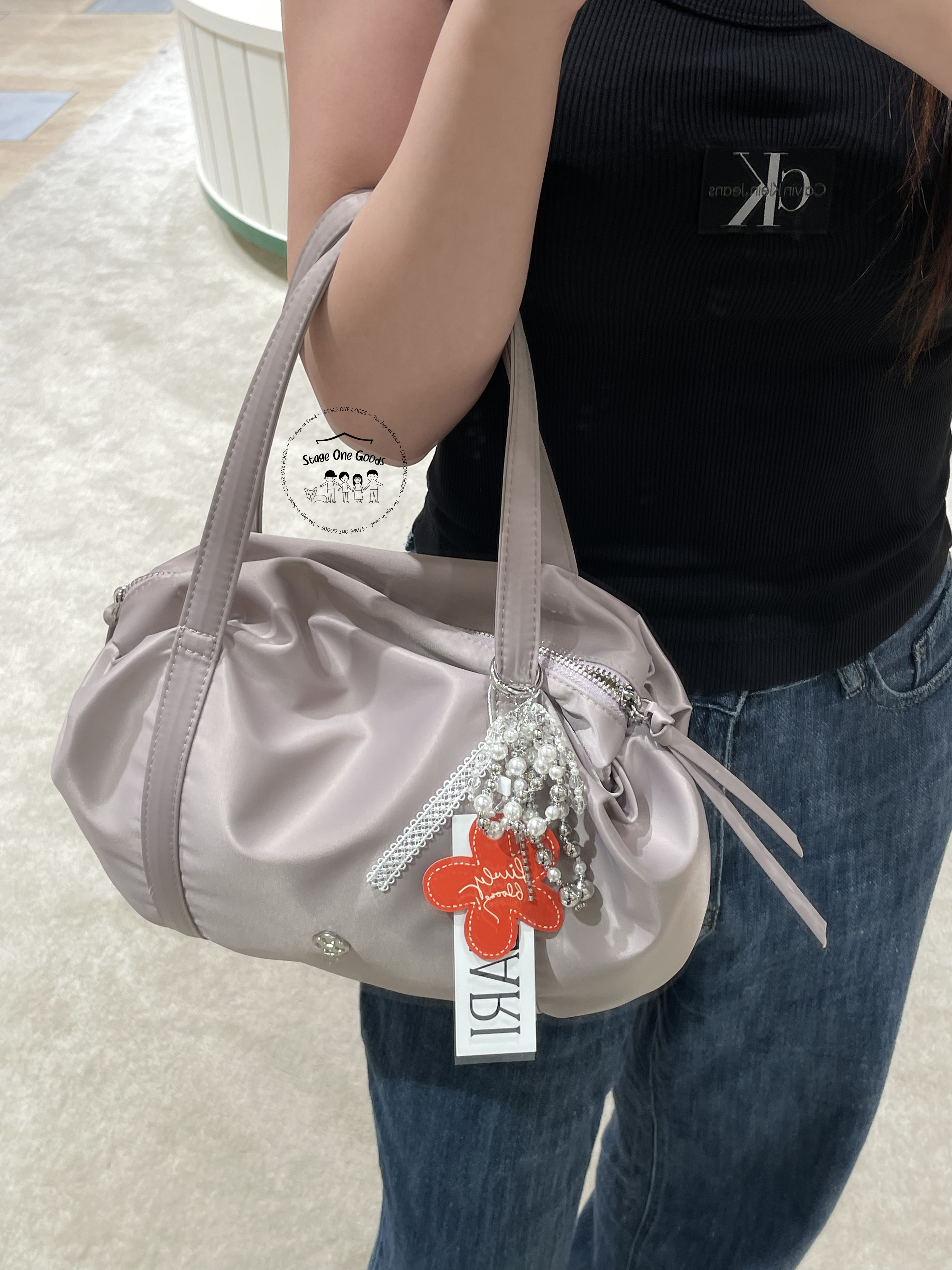 HEEARI Aurora Shirring Duffle Mini Bag