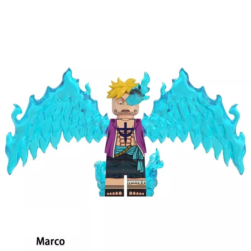 One Piece Marco Custom Minifigures Minifigs Fit Lego WM2761