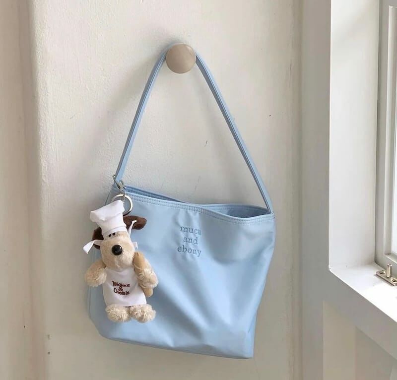 【韓國預訂】A081504 mucu and ebony Nearest Bag 尼龍托特包包