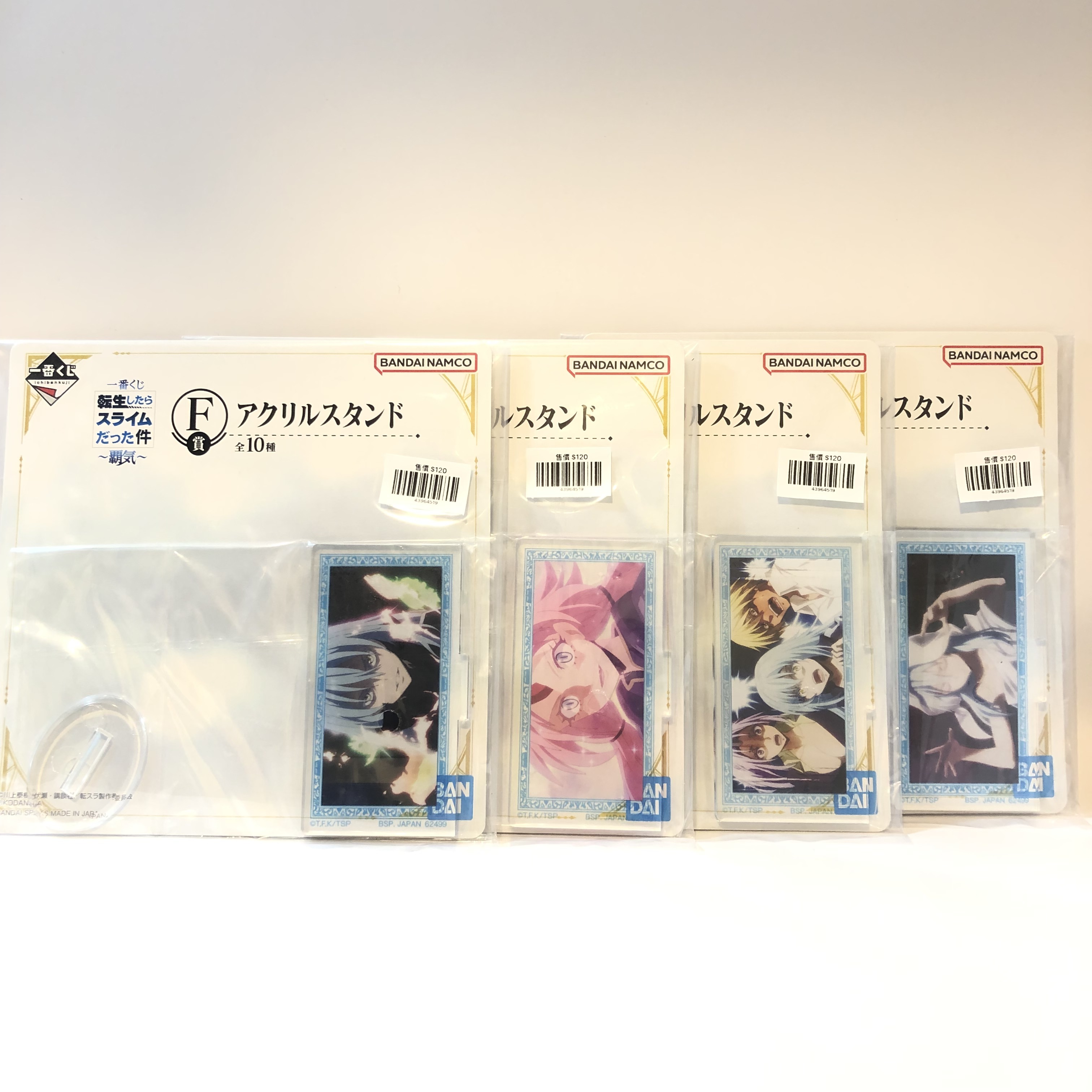 Bandai 一番賞 關於我轉生變成史萊姆這檔事~霸氣~ F賞 壓克力立牌