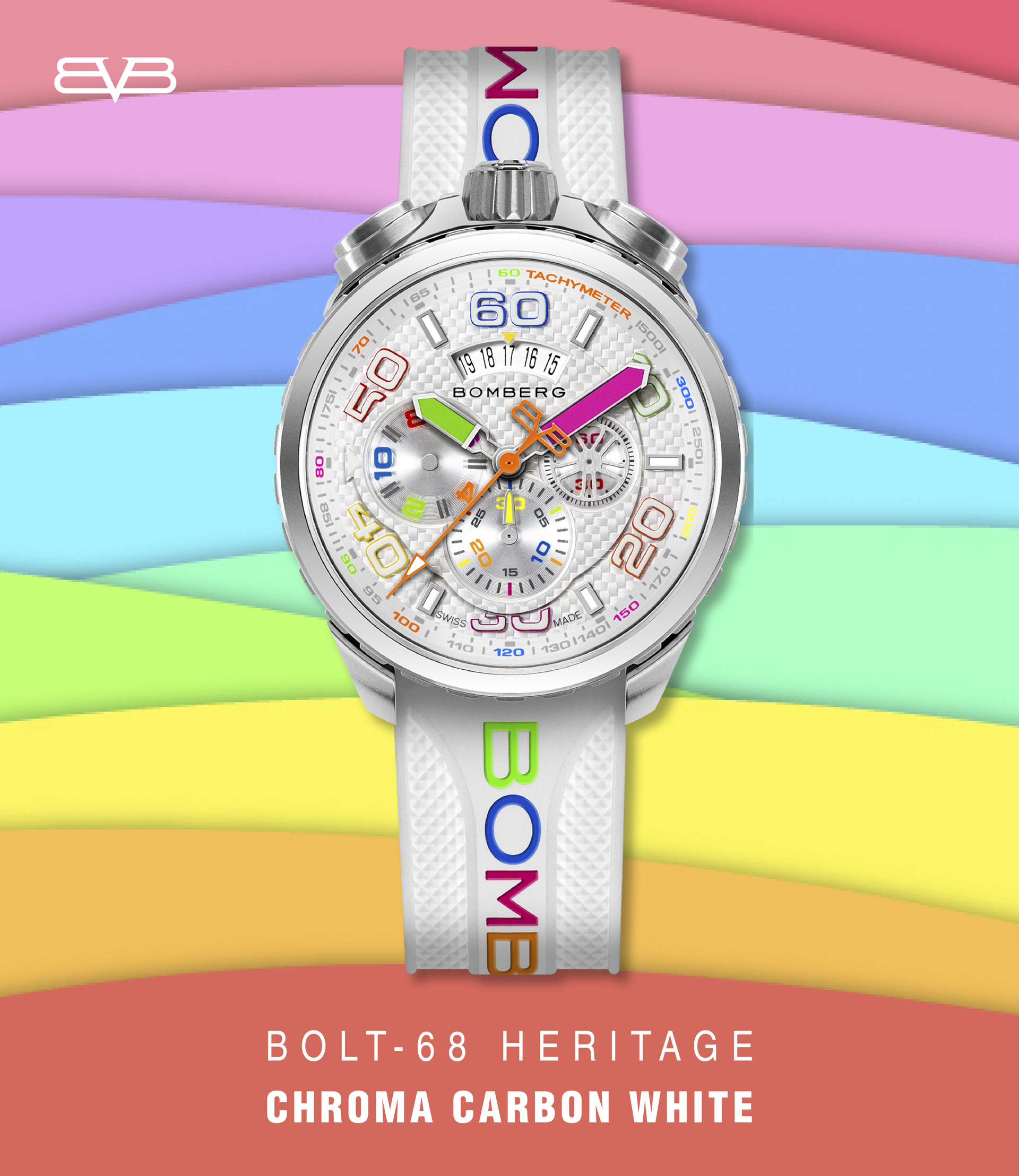 BOMBERG BOLT-68 BOLT-68 炫彩計時碼錶