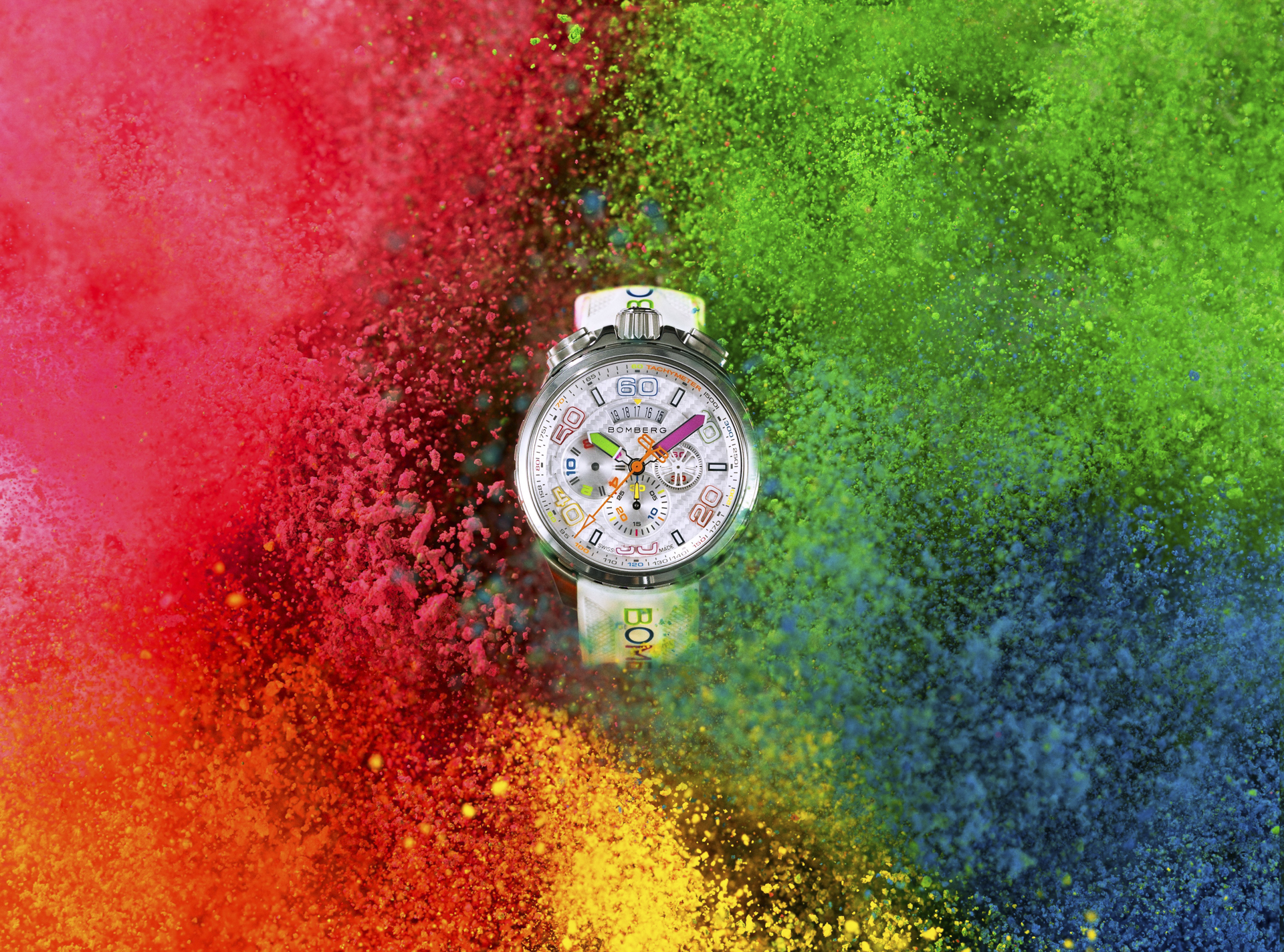 BOMBERG BOLT-68  BOLT-68  炫彩計時碼錶