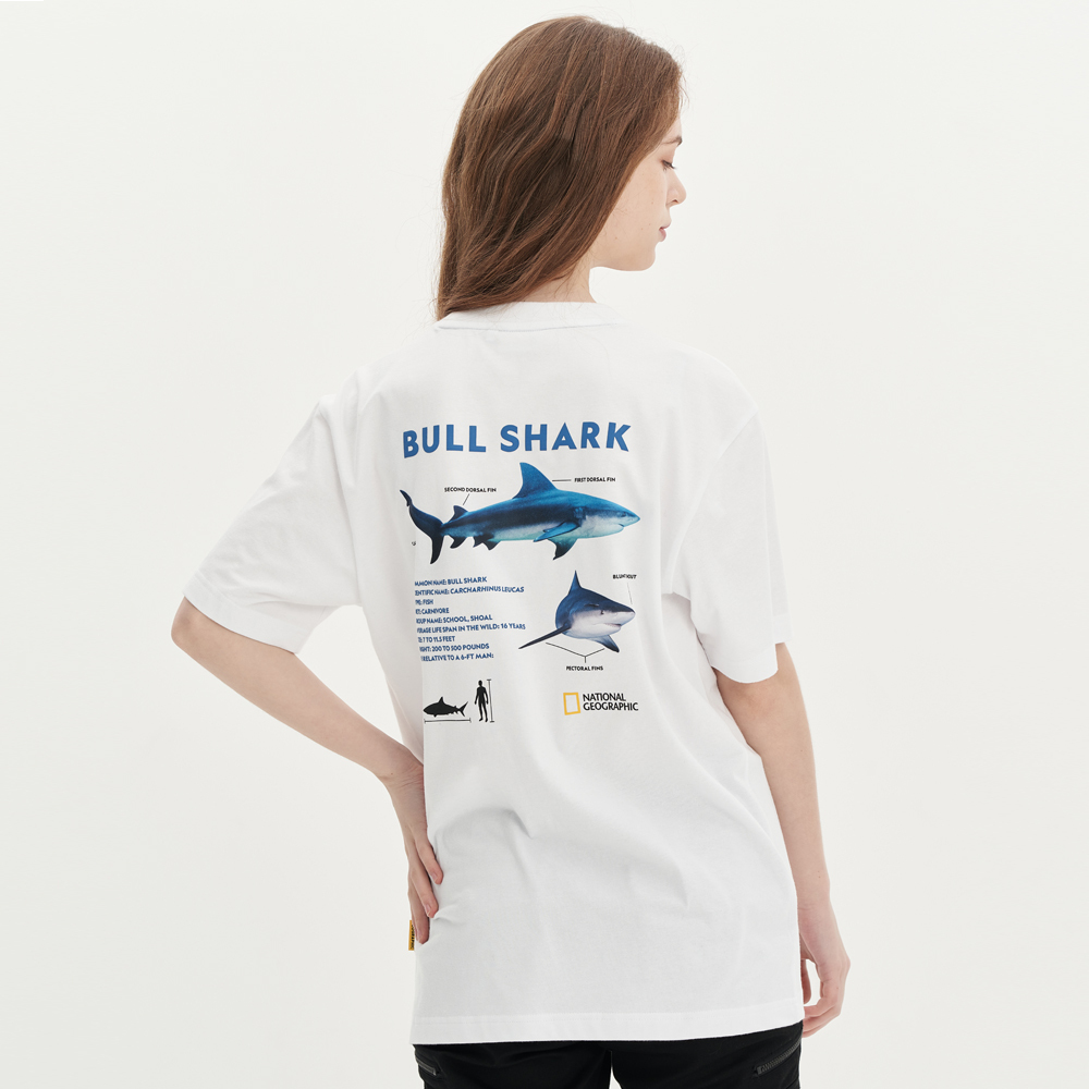 トップス National Geographic Shark Tee National Geographic™ Great White Shark Tee for Toddler Boys