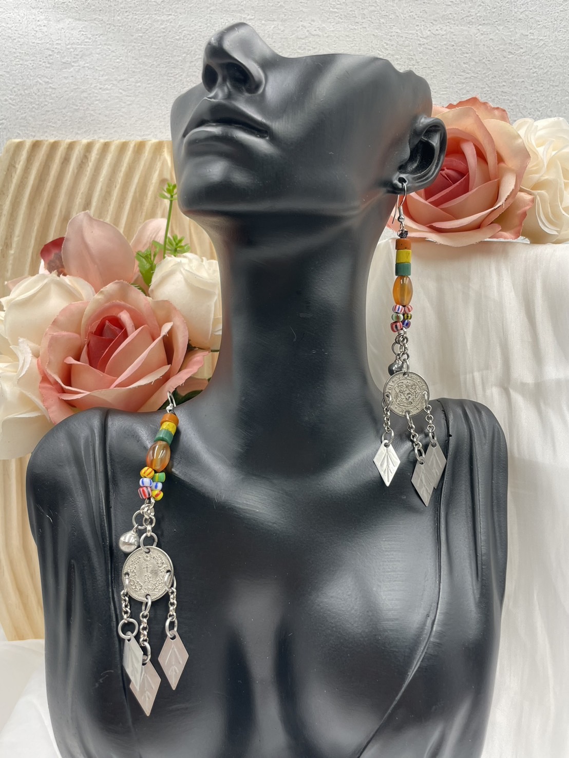 A款No.81串珠耳環