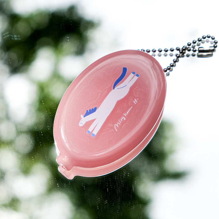 miii｜軟膠零錢包｜馬