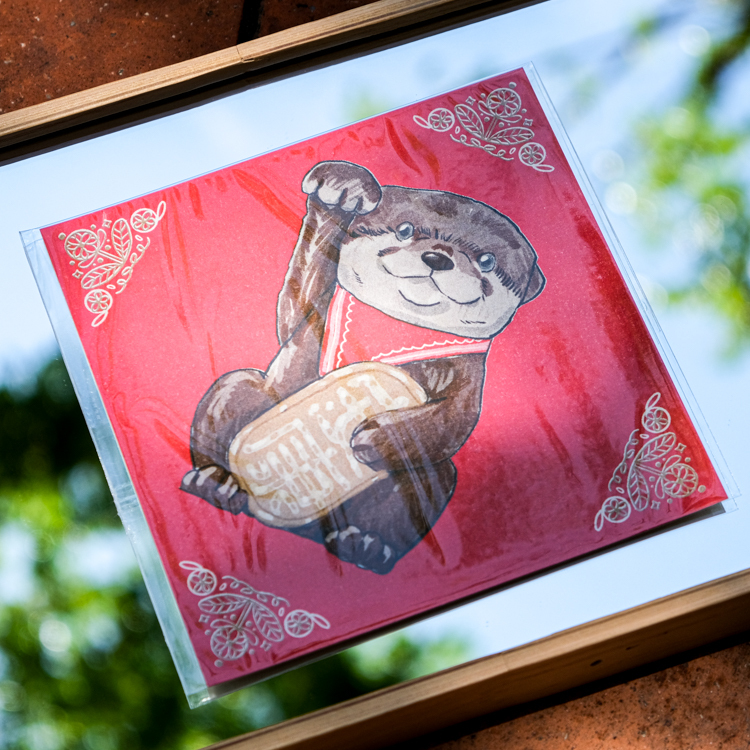 一氏夫婦 Escouple｜招財貓｜斗方｜水獺