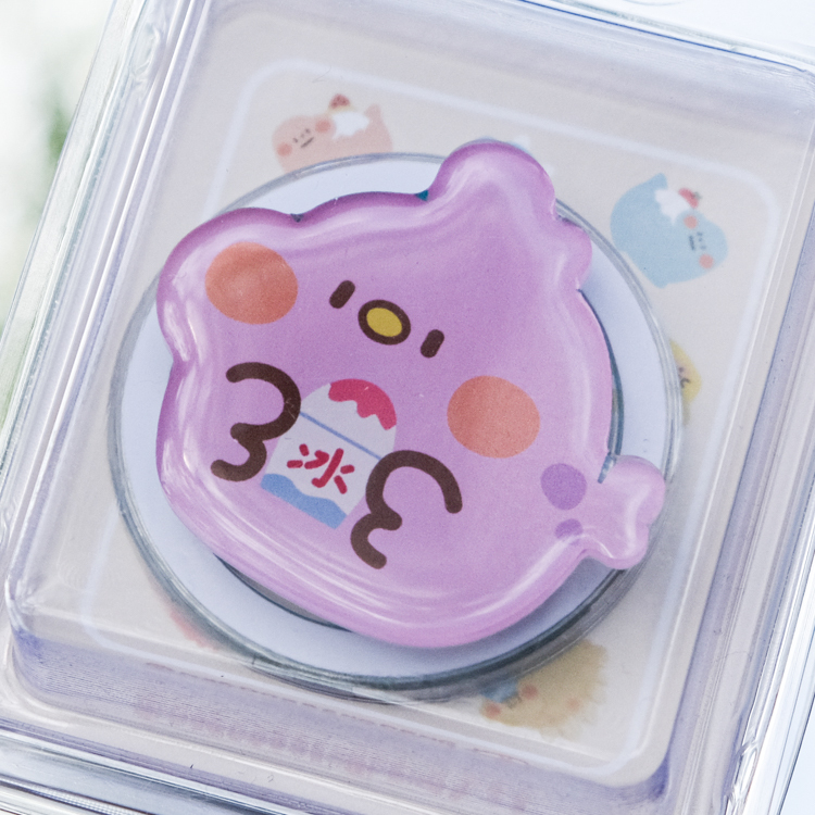 狗狗的小跳步，繪蹦砰｜磁吸手機支架｜刨冰始祖鳥