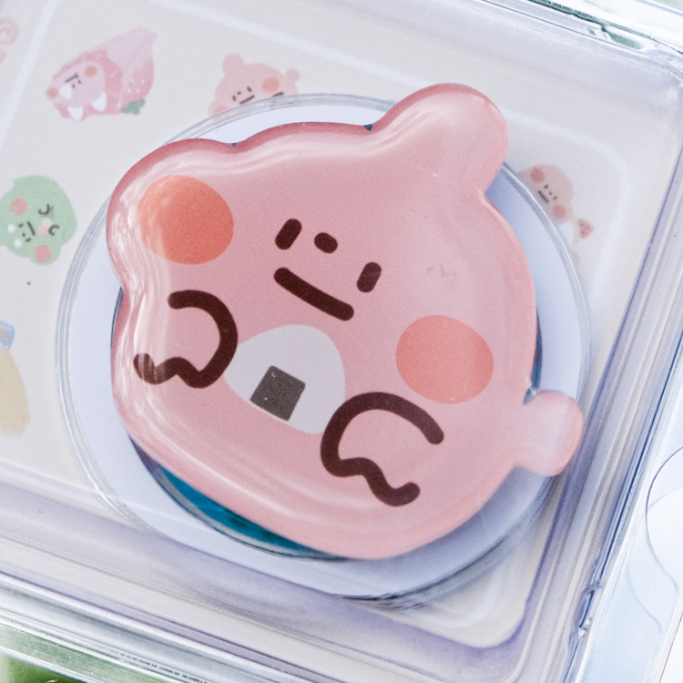 狗狗的小跳步，繪蹦砰｜磁吸手機支架｜飯糰翼手龍