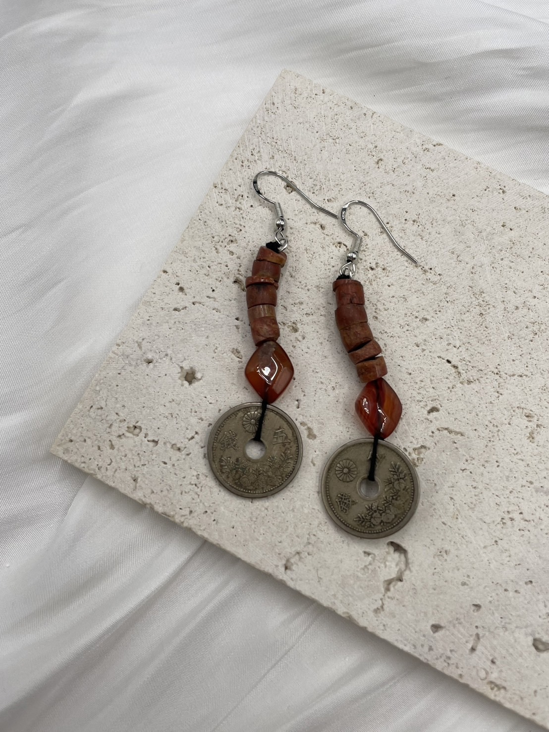 A款No.91串珠耳環