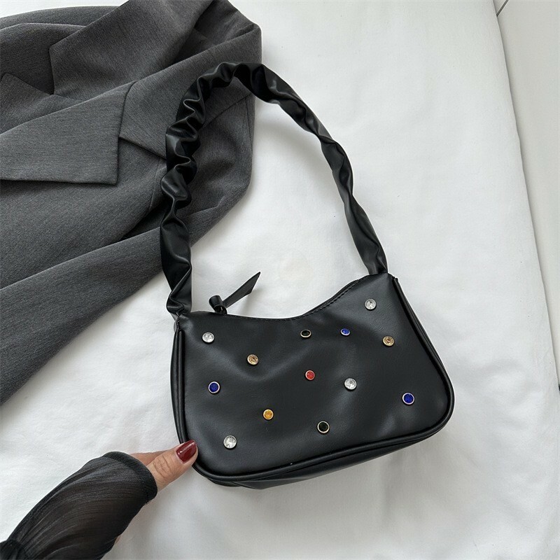 彩色寶石手提包