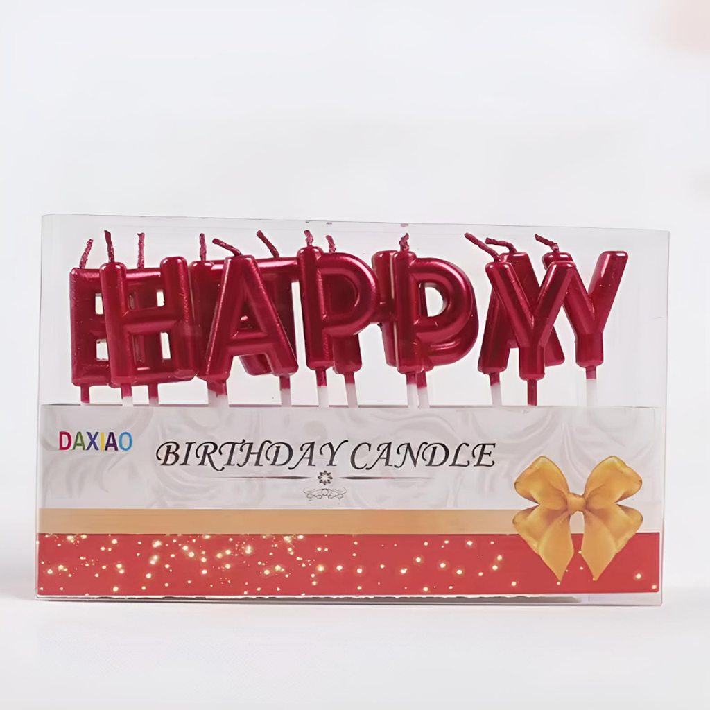 蠟燭系列丨生日字母蠟燭-2色